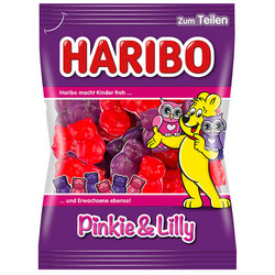 Подходящ за: Специален повод Haribo Желираните совички  бонбони  Пинки и Лили 200 гр